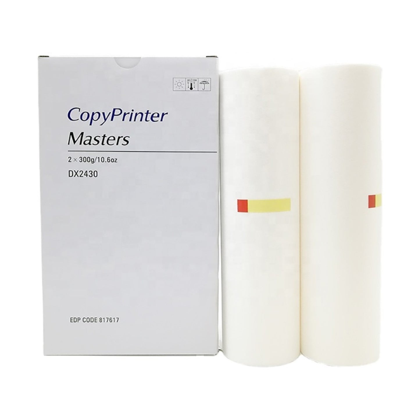 Copy Printer DX2430 Master Roll B4 For Ricoh Priport DX 2430 Digital Duplicator Photocopier Machine - Twin Pack