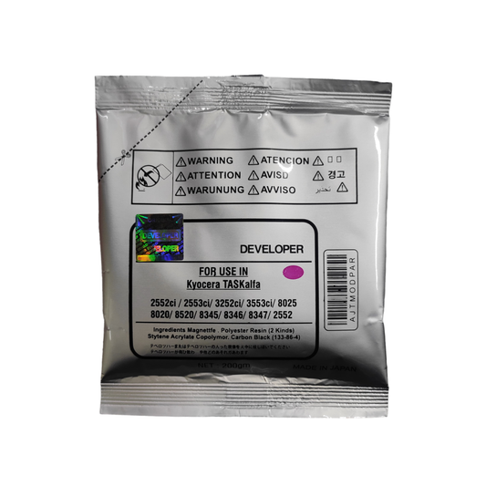 Developer Toner Powder Magenta For Kyocera TASKalfa 2552ci / 2553ci / 3525ci / 3553ci / C8025 / C8020 / C8520 / C8345 / C8346 / C8347 Color Printer copier Machine