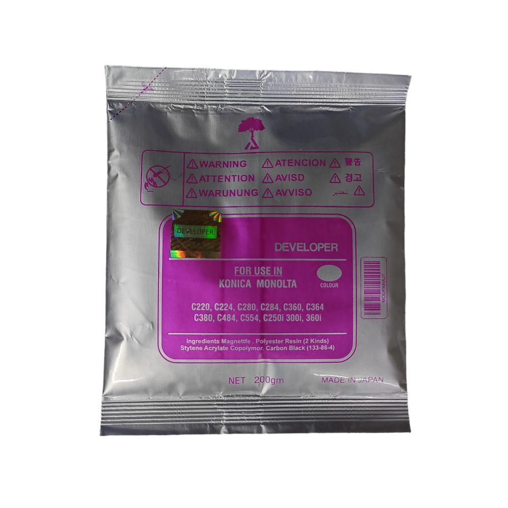 Developer Toner Powder Magenta For Konica Minolta Bizhub C220 / C360 / C454E / C360I / C226 Color Laser Multifunction Printer3