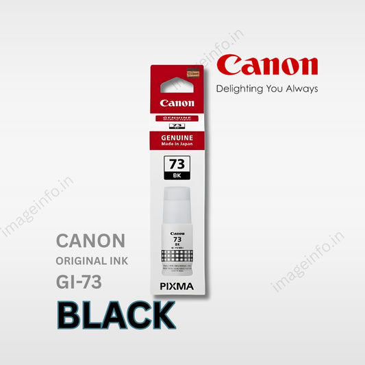 Genuine Canon GI-73 Black Ink Bottle (GI-73BK) for PIXMA G570 G670 main