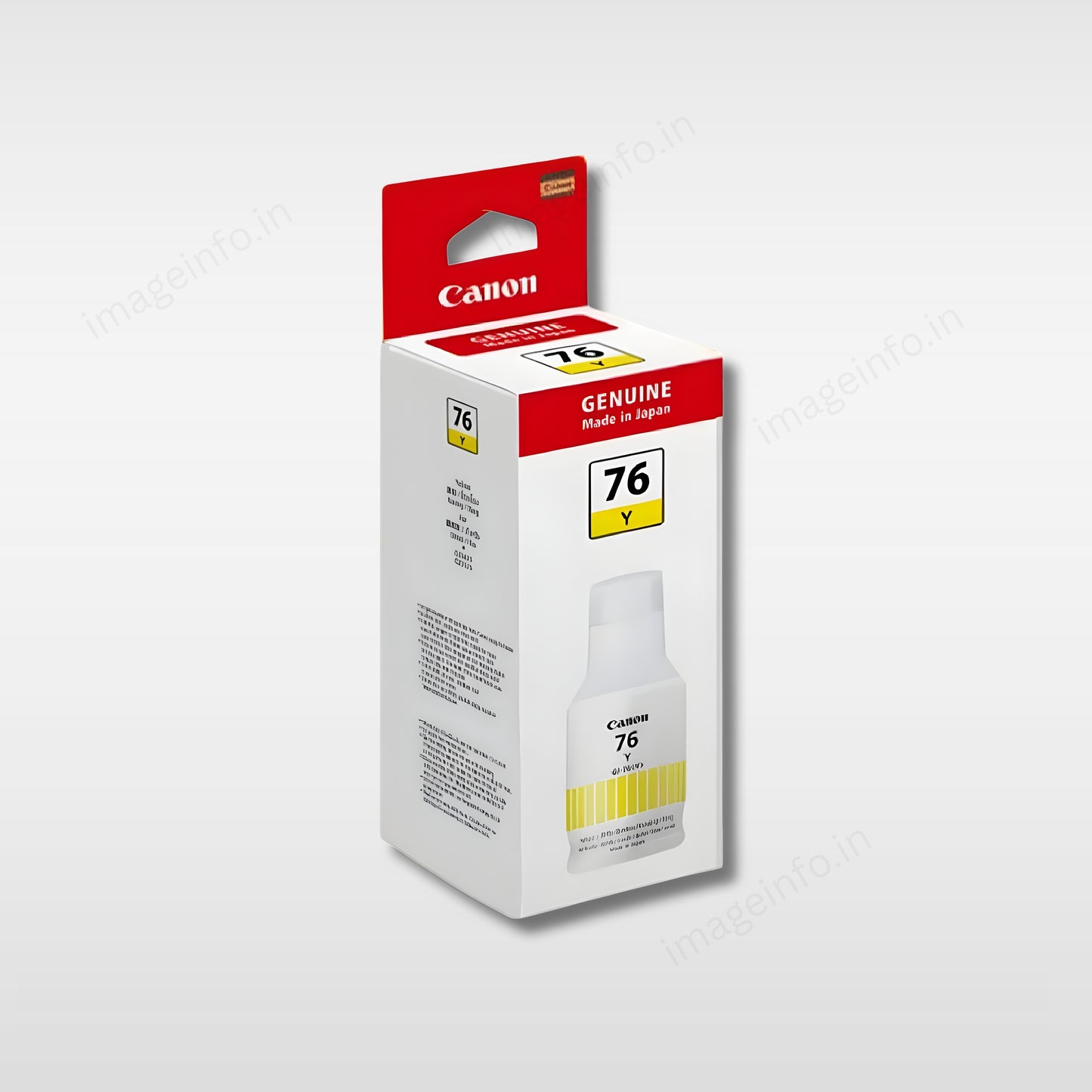 Canon GI-76 yellow Ink Bottle (135ml) – High-Yield Pigment Ink for MAXIFY GX Series