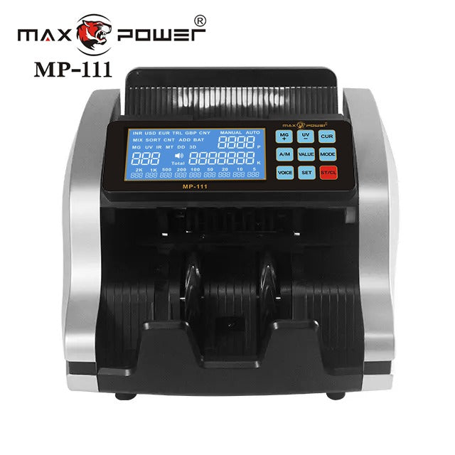 BLACKGOLD Semi Value Counting Machine with Fake Note Detection | LCD Display | Customer Viewing Screen | Advanced Counterfeit Detection