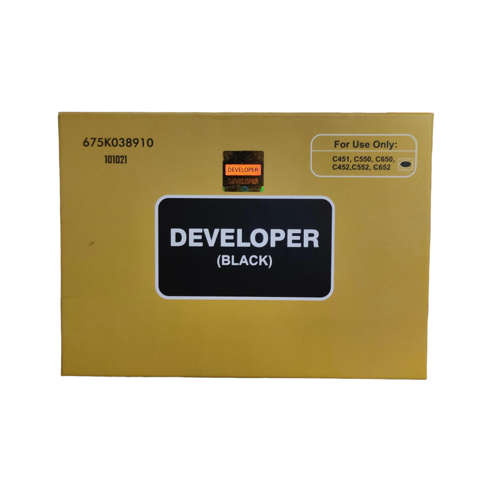 Developer Toner Powder Black For Konica Minolta BizHub C451 / C550 / C650 / C452 / C552 / C652 Color Copier Machine