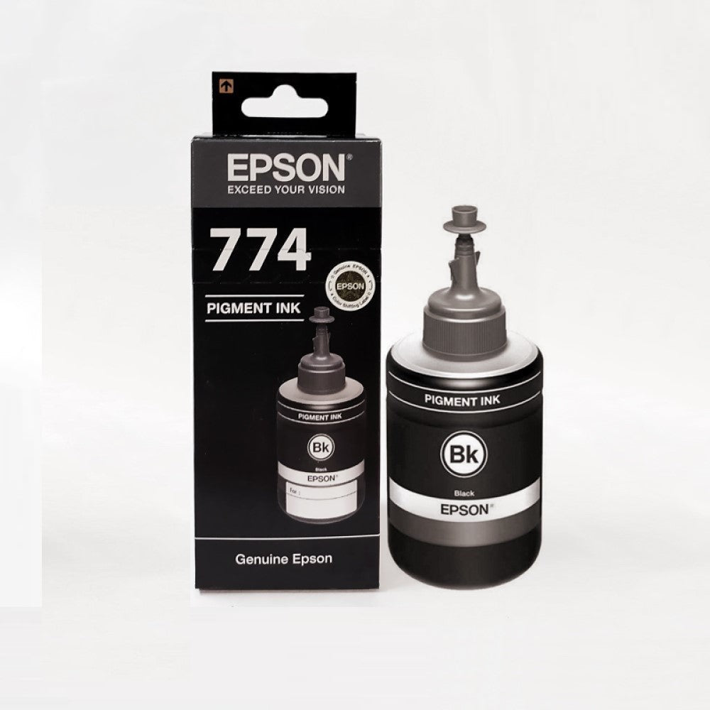 Epson T7741 / 774 Black Pigment Genuine Ink Bottle 140 ml – ImageInfo.in