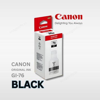 Original Canon GI-76 Black Ink Bottle for MAXIFY GX Series Printers 170ml
