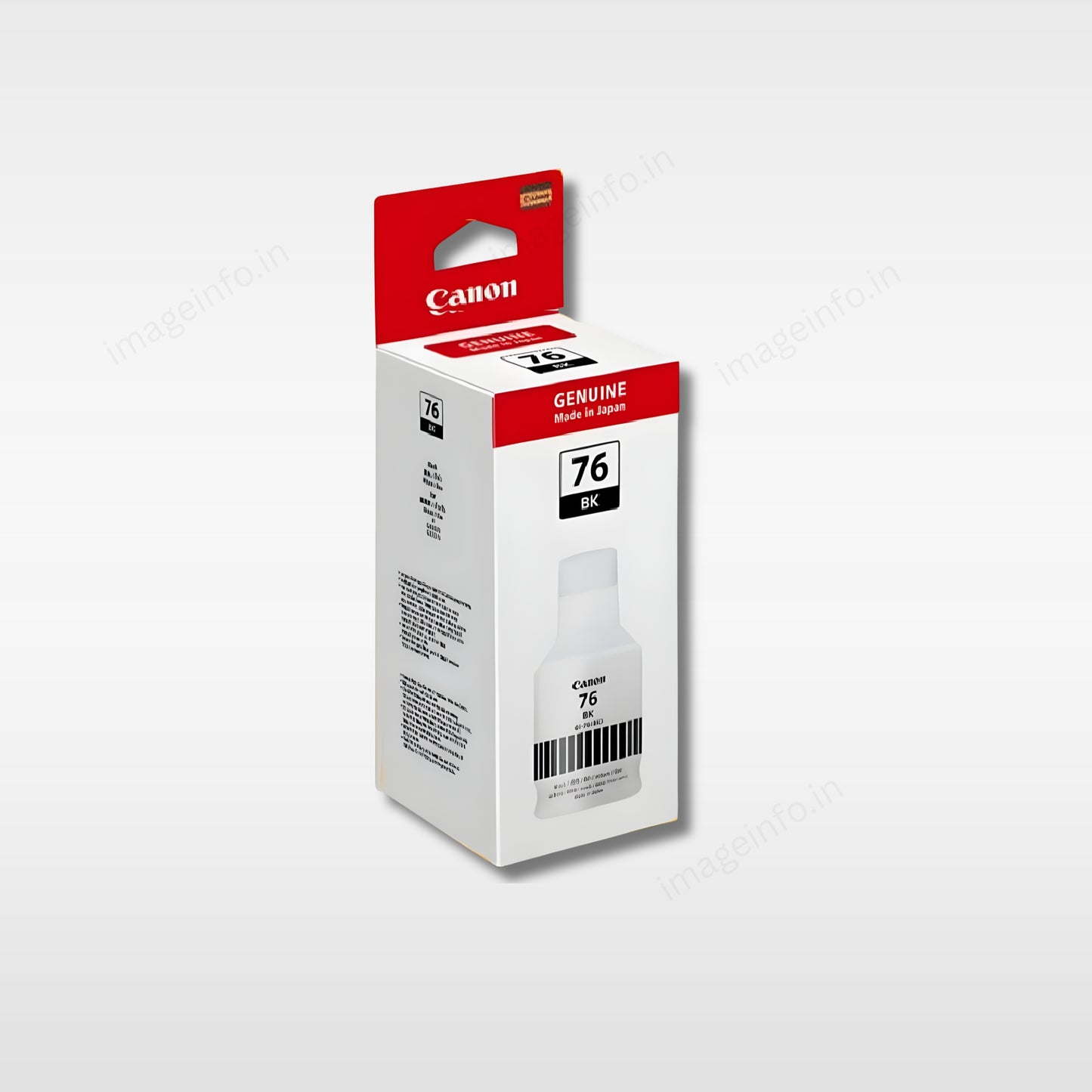 Canon GI-76 Cyan Ink Bottle (135ml) – High-Yield Pigment Ink for MAXIFY GX Series